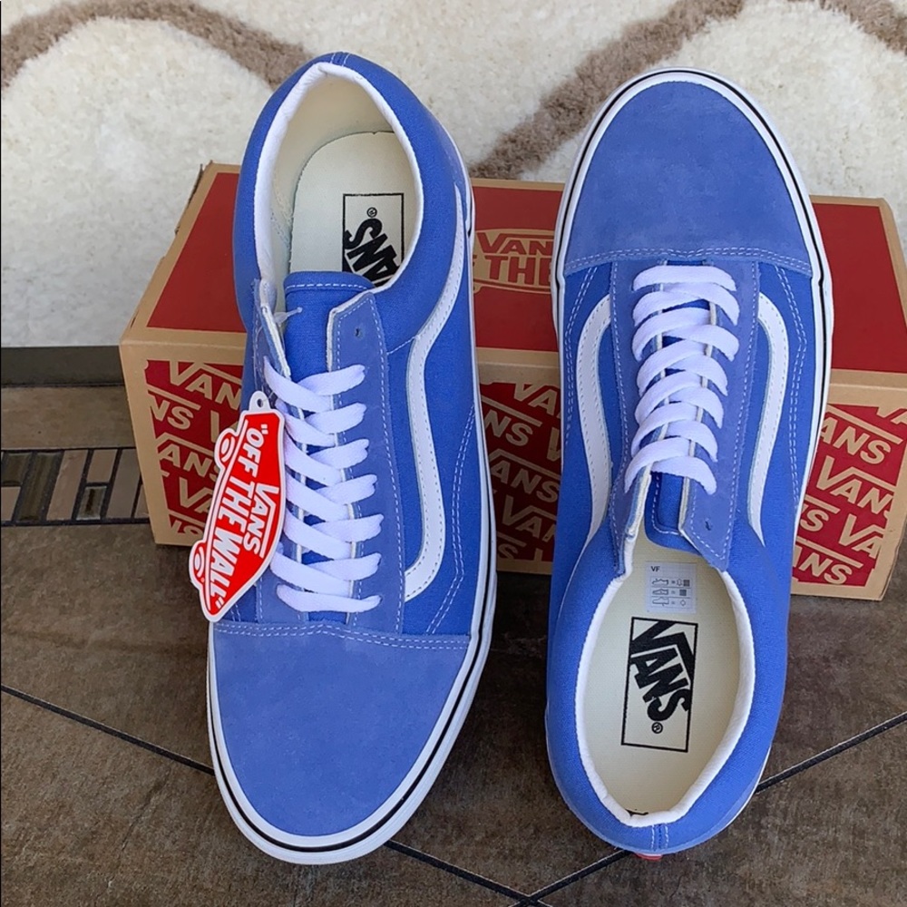 VANS OLD SKOOL ULTRAMARINE/TRUE WHITE men’s - Picture 11 of 16